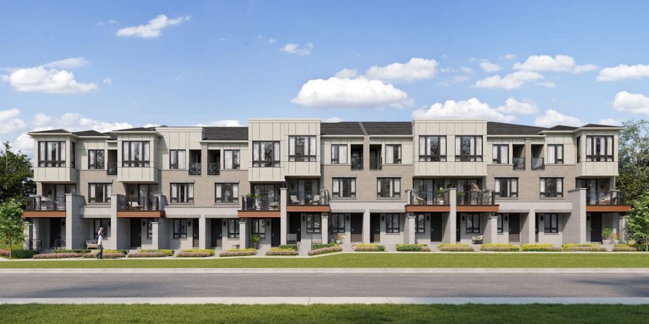Rendering of Huntingdale Towns Ridge C exterior