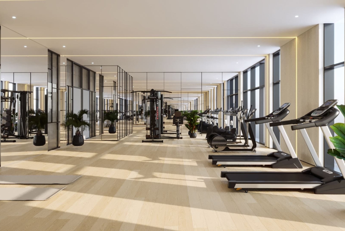 Rendering of Six99 Condos Interior fitness centre