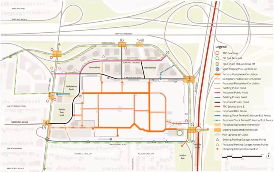 Yorkdale Intensification community site plan