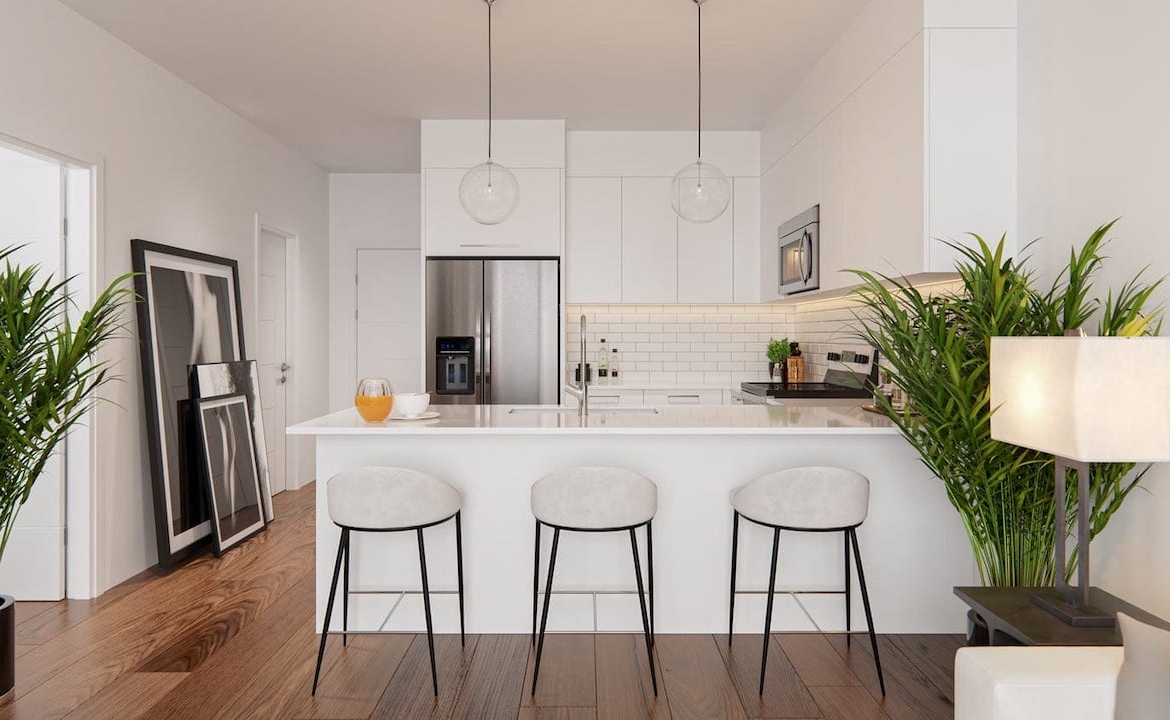 Rendering of Cavallo Condos suite interior 2