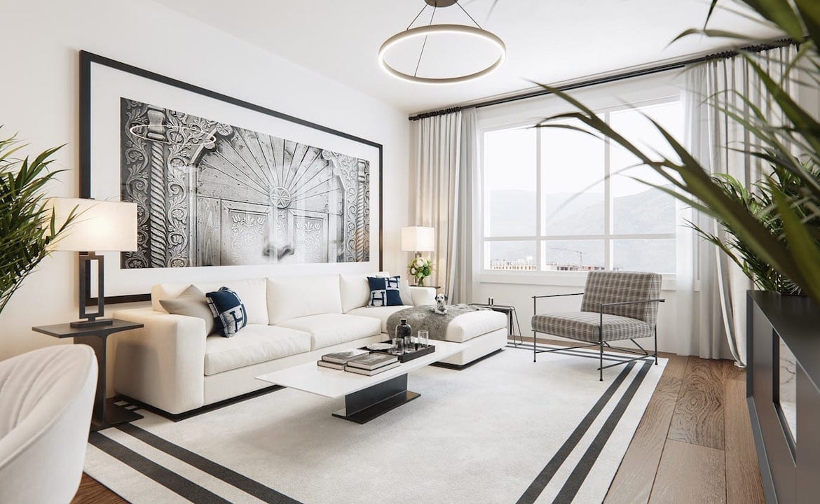 Rendering of Cavallo Condos suite interior 6