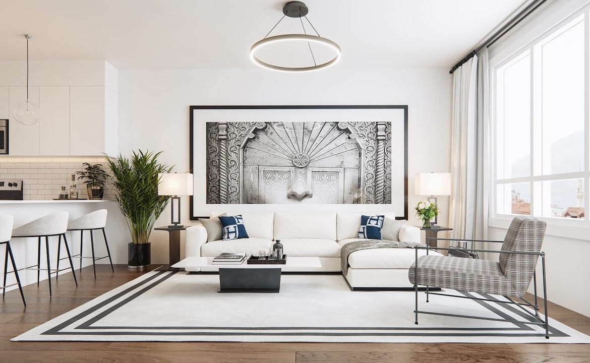 Rendering of Cavallo Condos suite interior 7