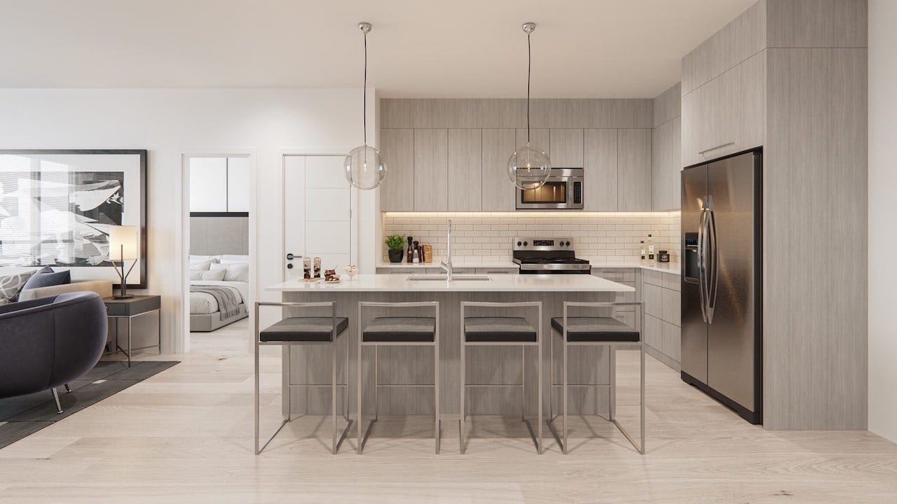 Rendering of Cavallo Condos suite interior 15