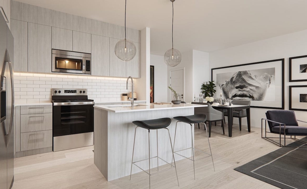 Rendering of Cavallo Condos suite interior 21
