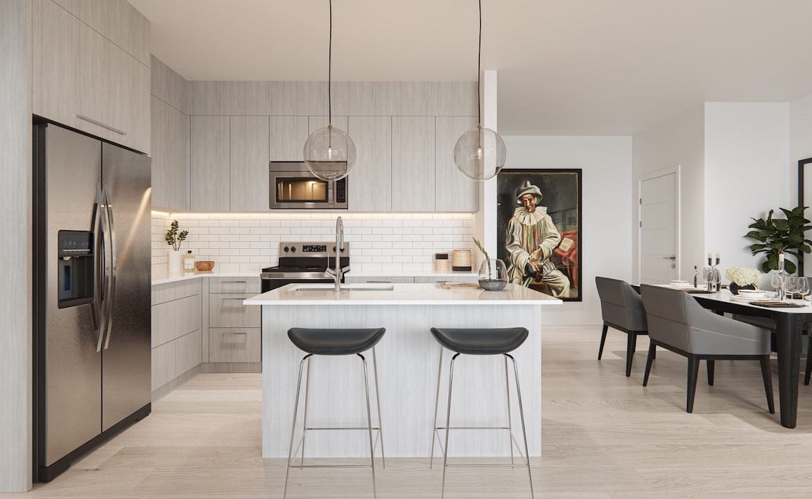 Rendering of Cavallo Condos suite interior 22