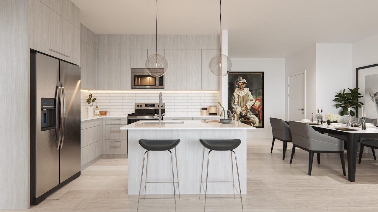 Rendering of Cavallo Condos suite interior 22