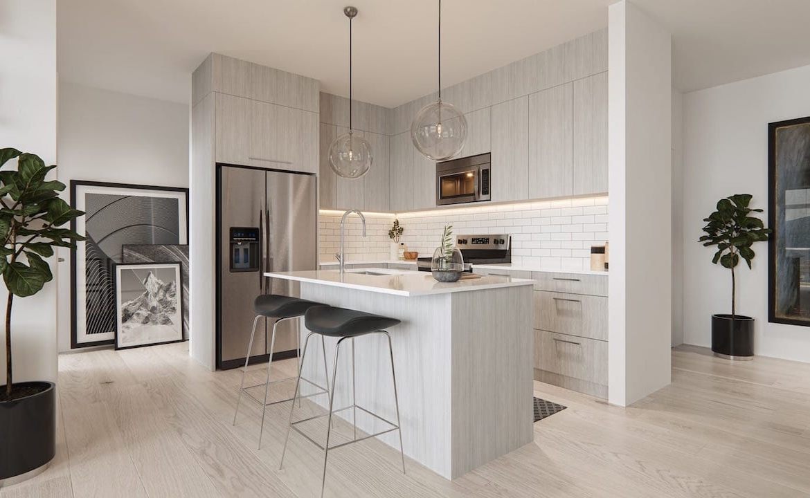 Rendering of Cavallo Condos suite interior 23