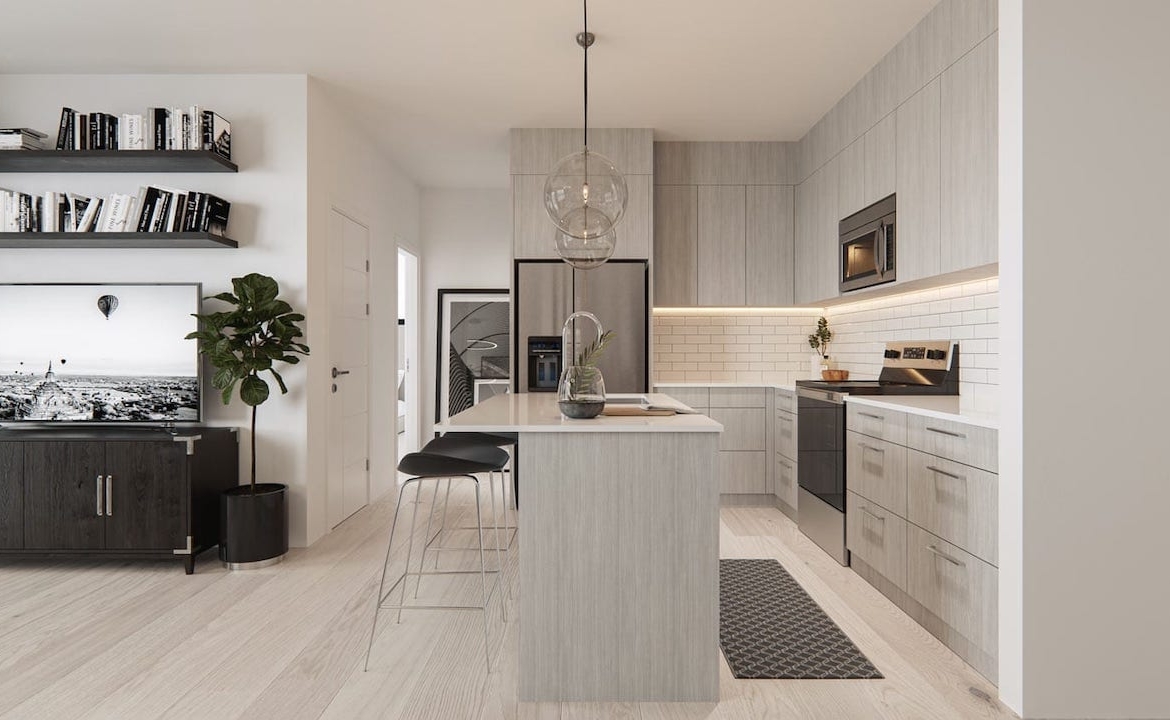 Rendering of Cavallo Condos suite interior 24