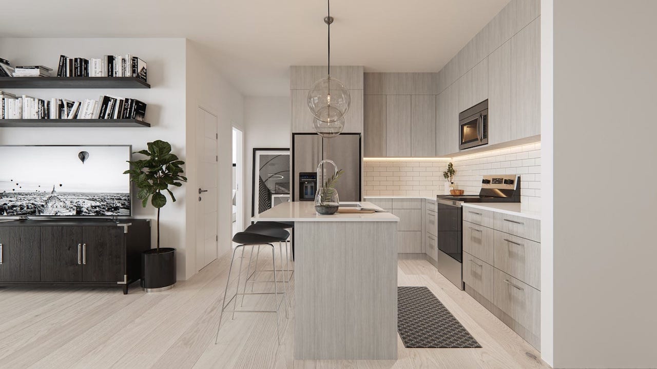 Rendering of Cavallo Condos suite interior 24