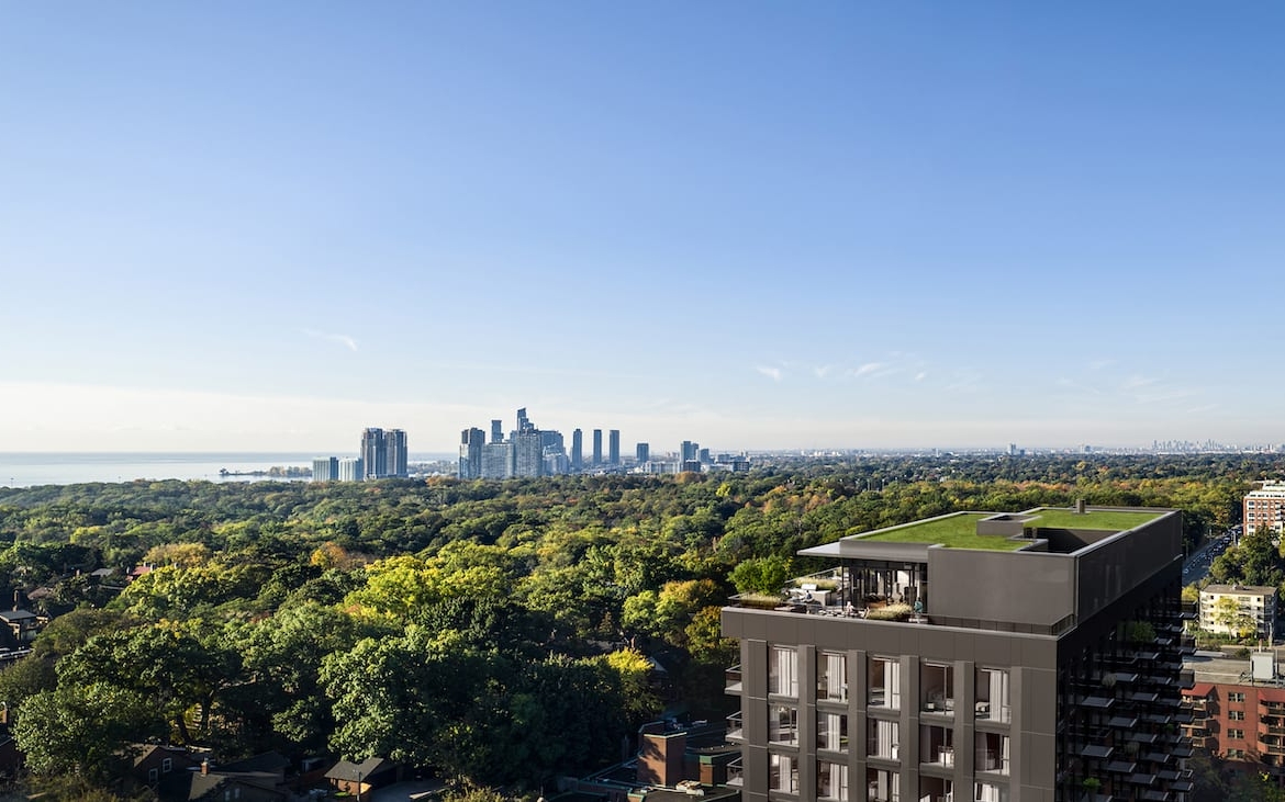 Rendering of Westbend Residences aerial