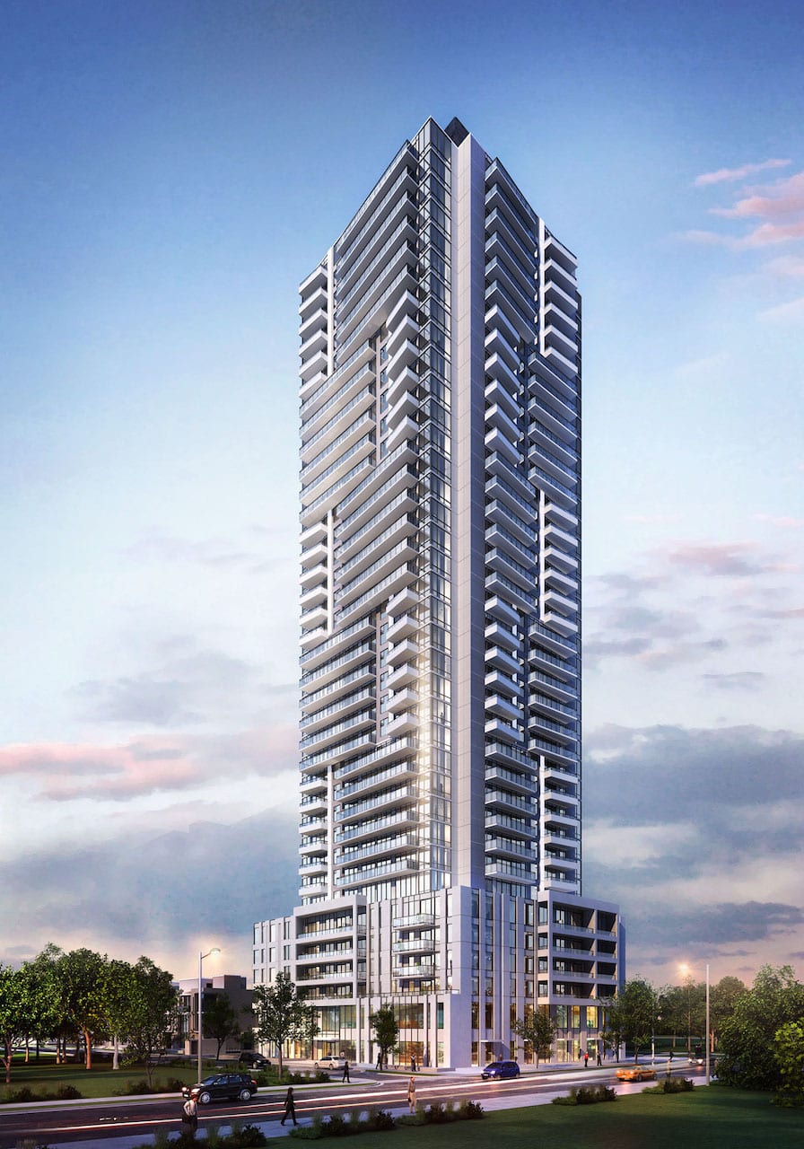 Rendering of Metro Park full view exterior