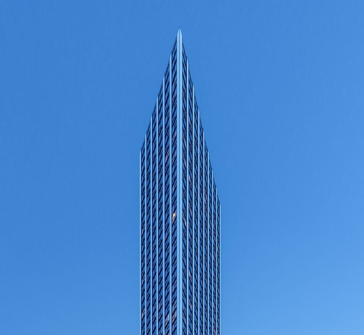 Exterior rendering of Queen Church Condos upper half