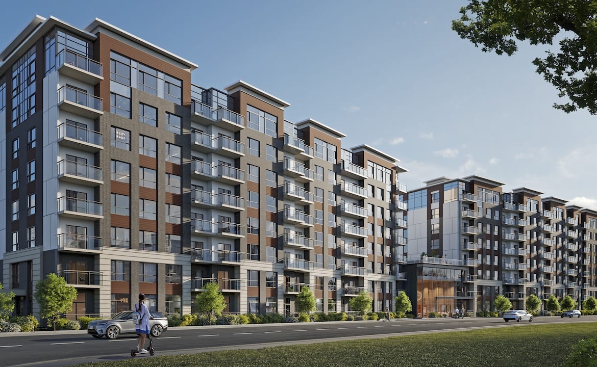 Rendering of Verde Living exterior full view
