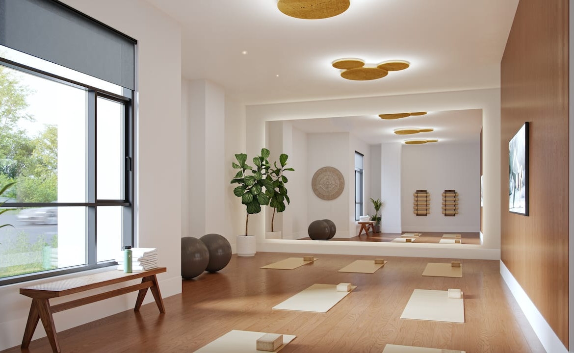 Rendering of Verde Living yoga