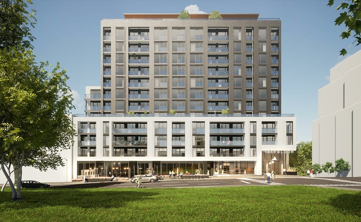 Rendering of Westbend Residences exterior front facing