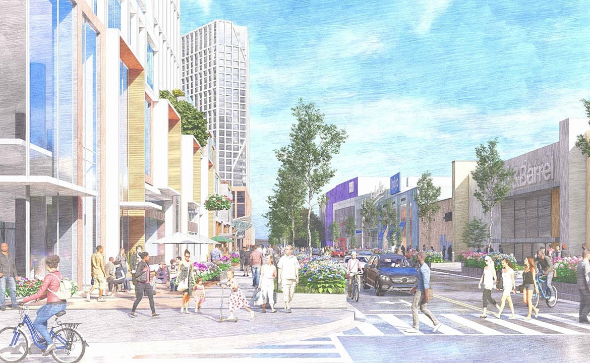 Rendering of Yorkdale Intensification community 9