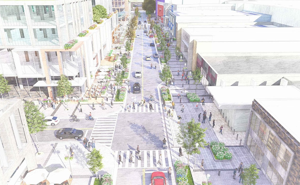 Rendering of Yorkdale Intensification community 10