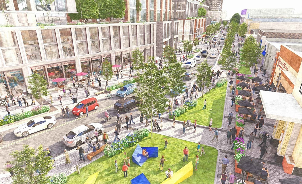 Rendering of Yorkdale Intensification community 11