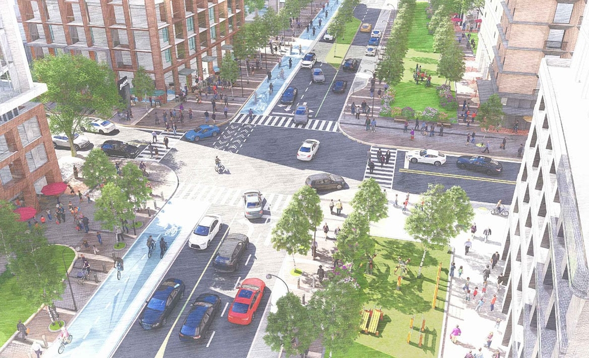Rendering of Yorkdale Intensification community 13