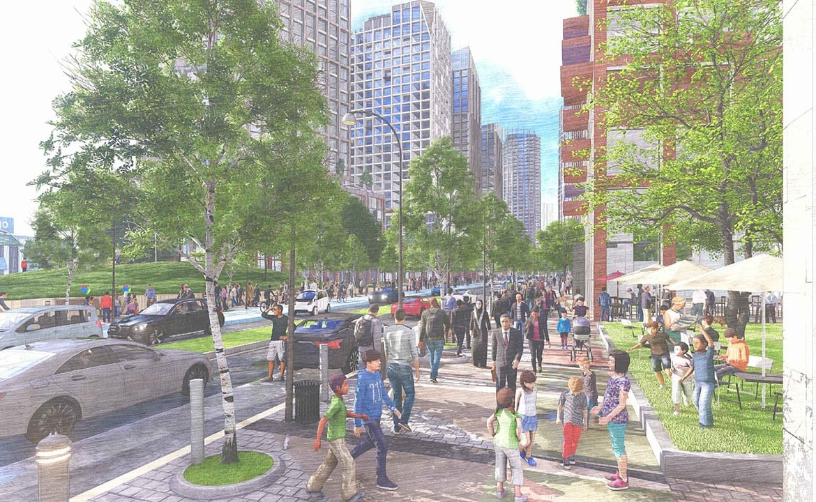 Rendering of Yorkdale Intensification community 14