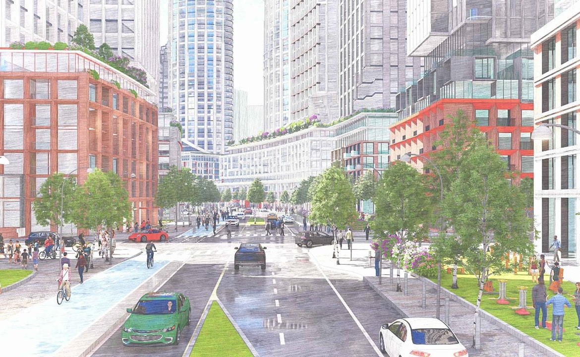 Rendering of Yorkdale Intensification community 15