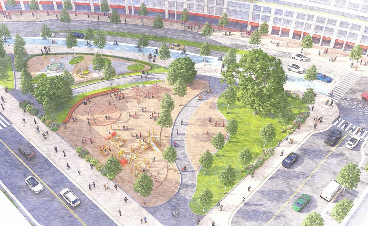 Rendering of Yorkdale Intensification community 16