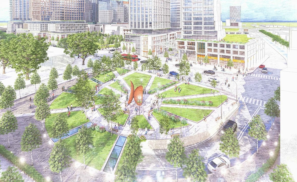Rendering of Yorkdale Intensification community 18