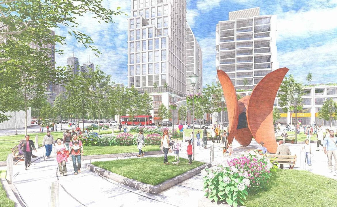 Rendering of Yorkdale Intensification community 19