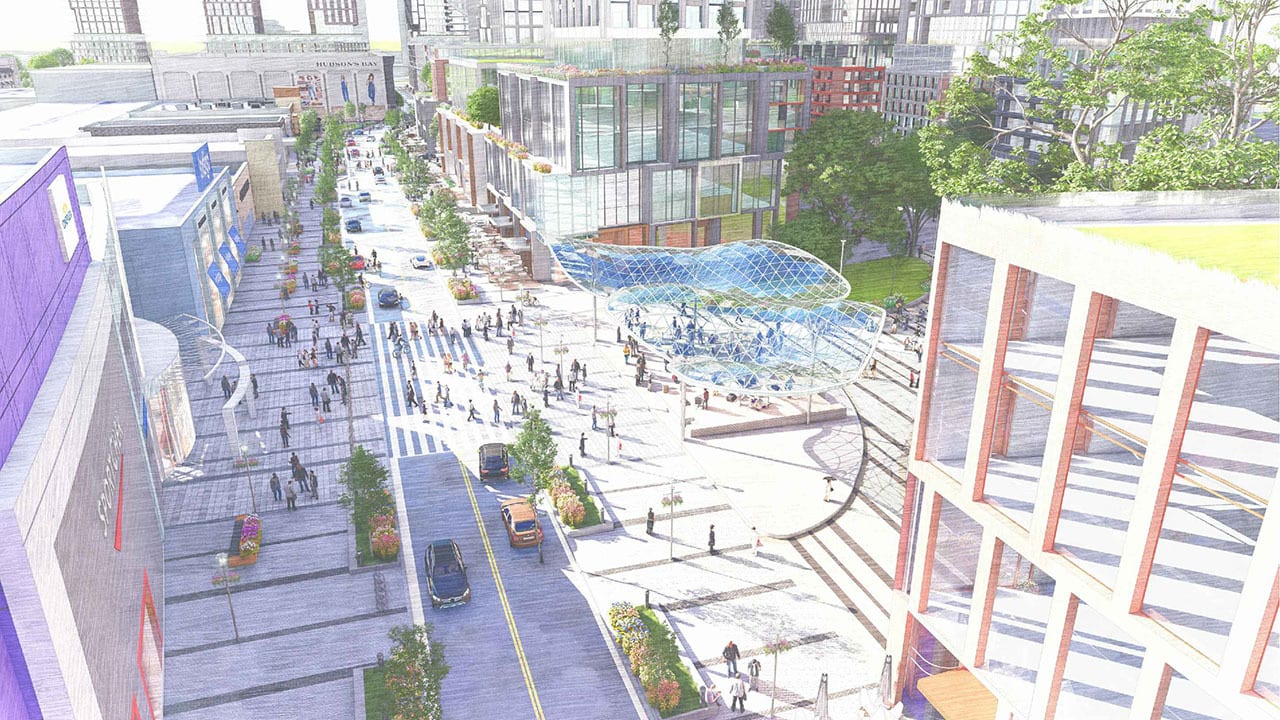 Rendering of Yorkdale Intensification community 20