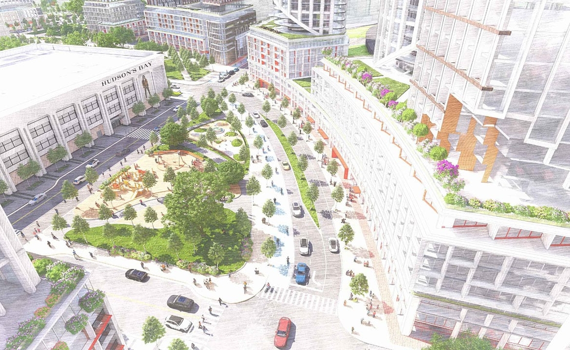 Rendering of Yorkdale Intensification community 21