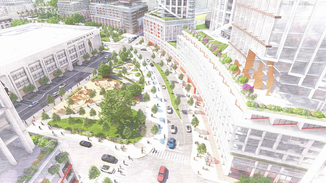 Rendering of Yorkdale Intensification community 21