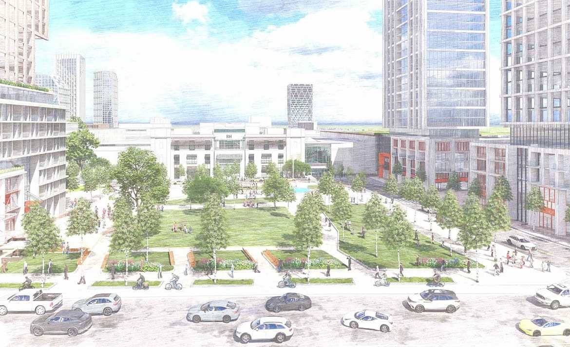 Rendering of Yorkdale Intensification community 24