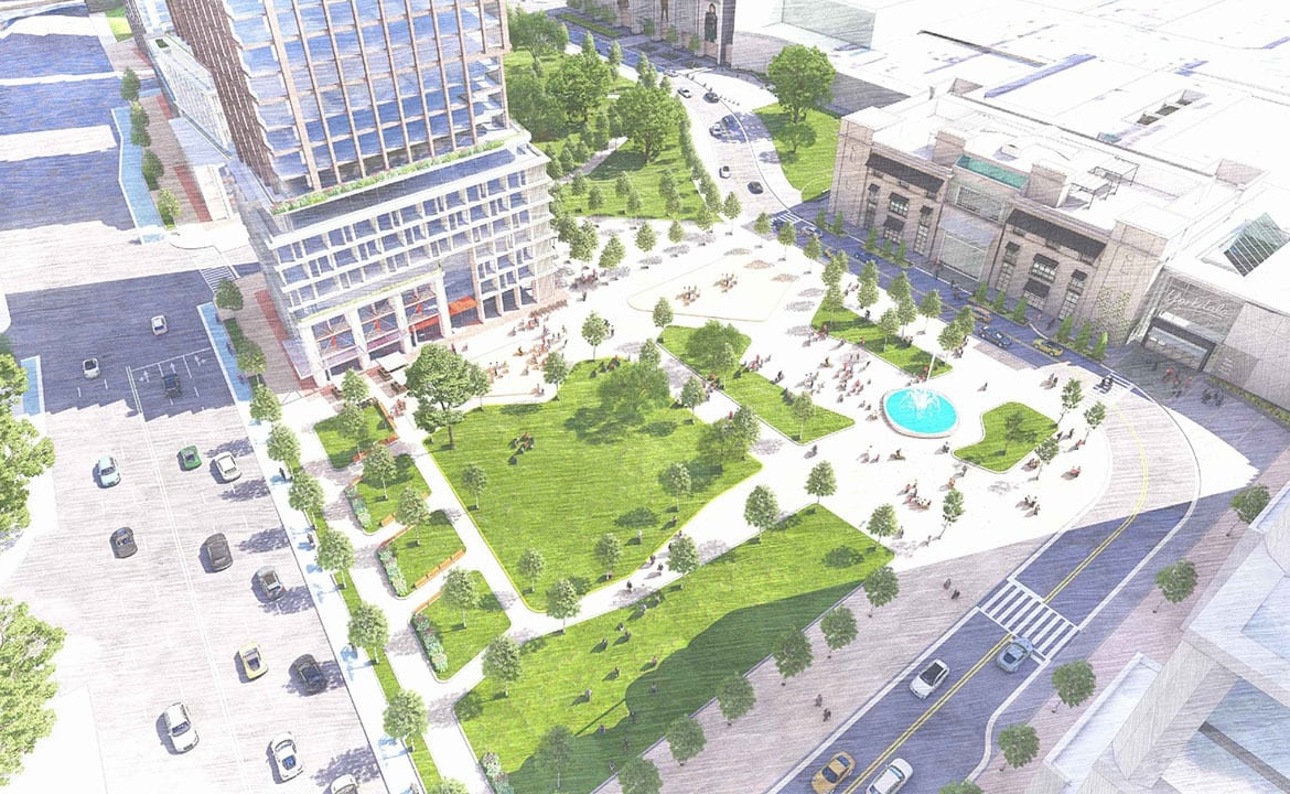 Rendering of Yorkdale Intensification community 25