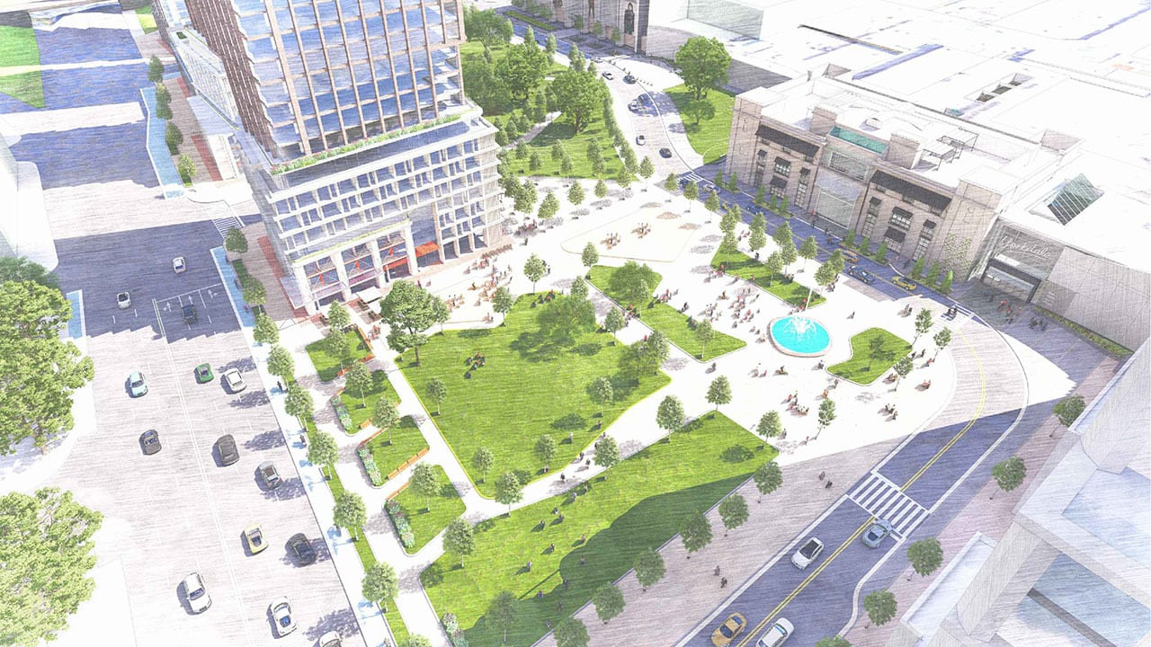 Rendering of Yorkdale Intensification community 25