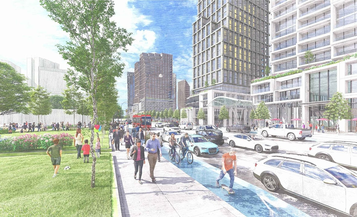 Rendering of Yorkdale Intensification community 26