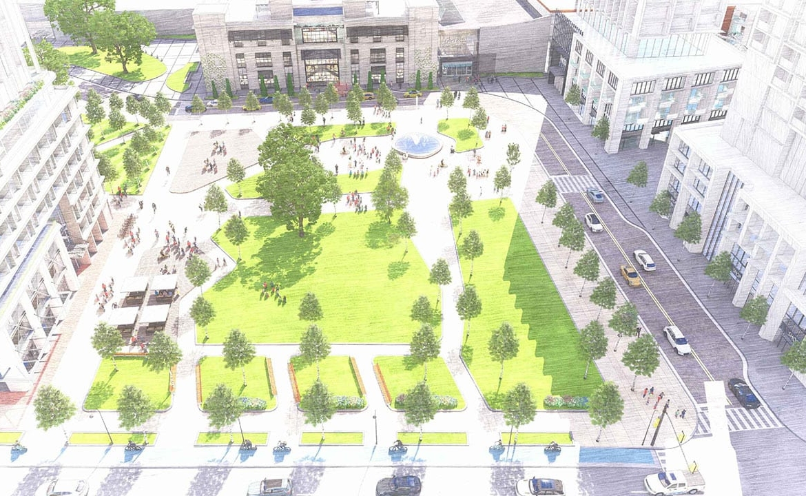 Rendering of Yorkdale Intensification community 25