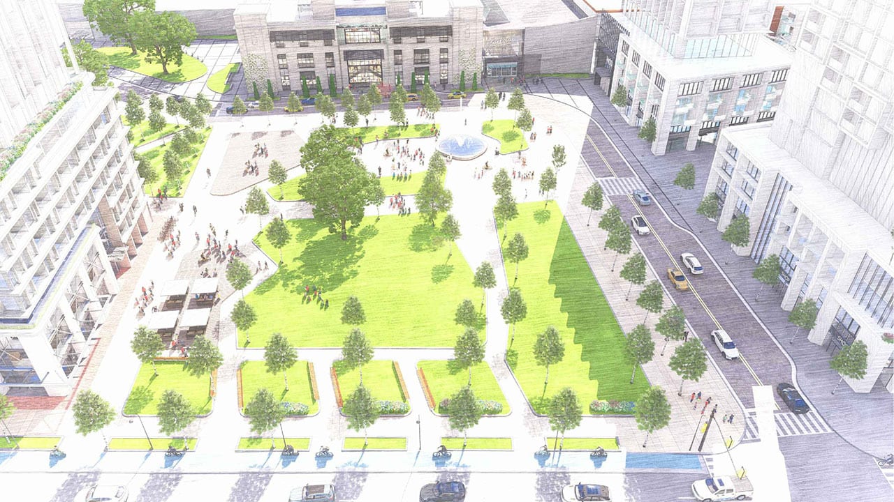 Rendering of Yorkdale Intensification community 25