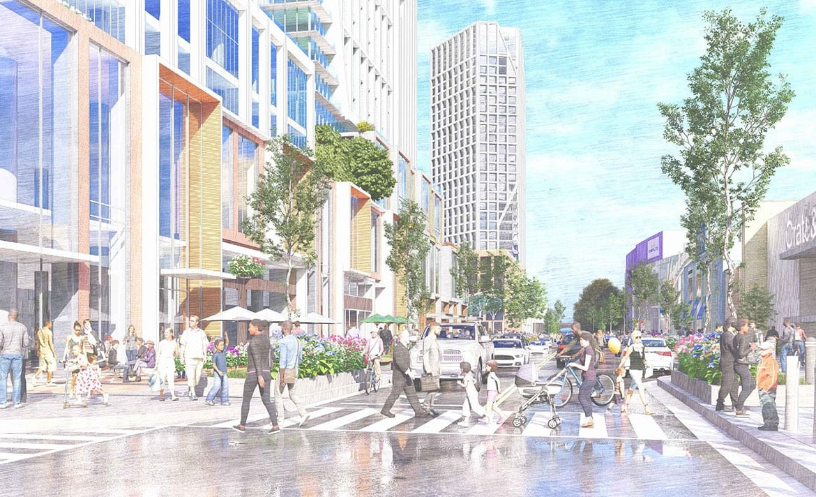 Rendering of Yorkdale Intensification community 26