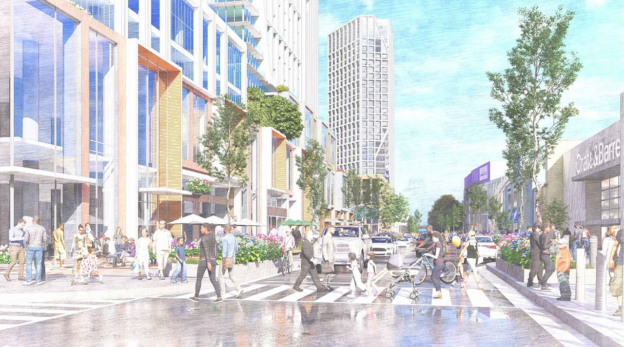 Rendering of Yorkdale Intensification community 26