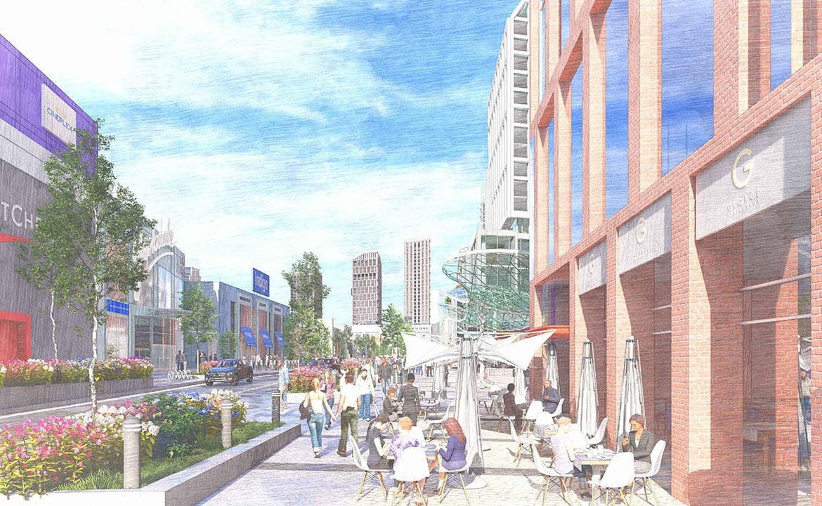 Rendering of Yorkdale Intensification community 27
