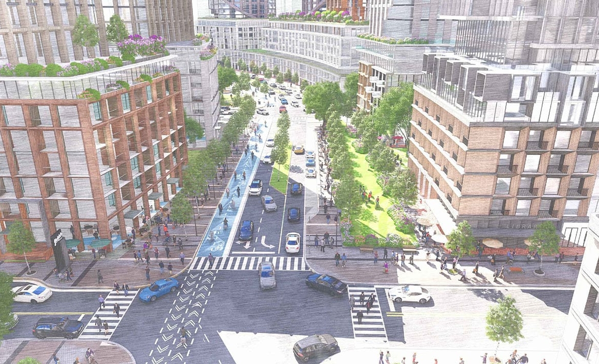 Rendering of Yorkdale Intensification community 28
