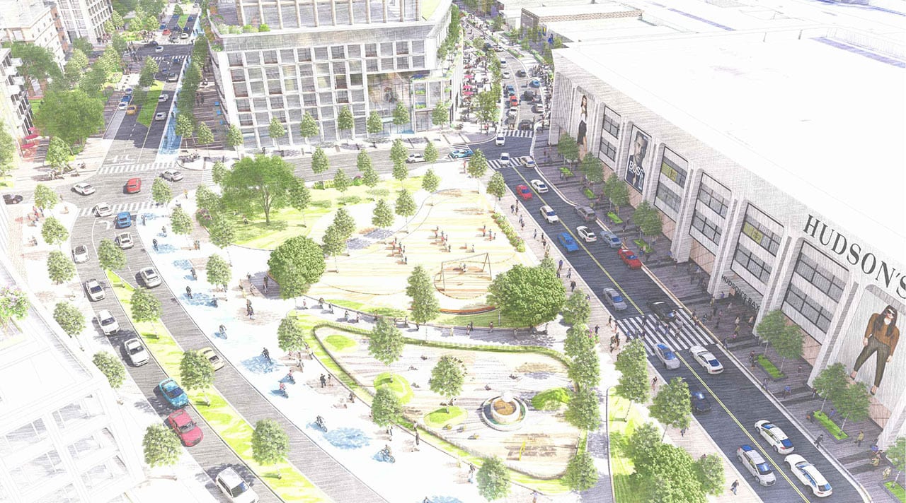 Rendering of Yorkdale Intensification community 30