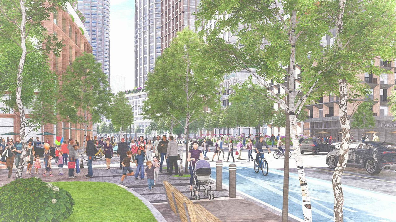 Rendering of Yorkdale Intensification community 4