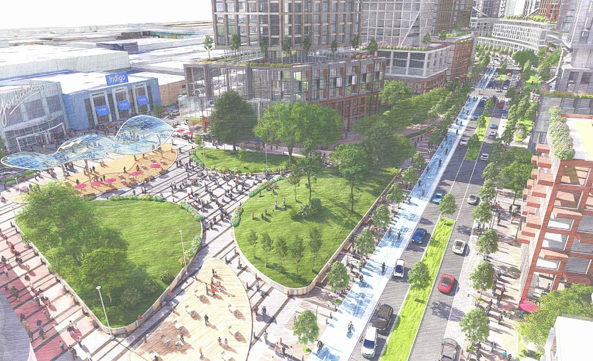 Rendering of Yorkdale Intensification community 6