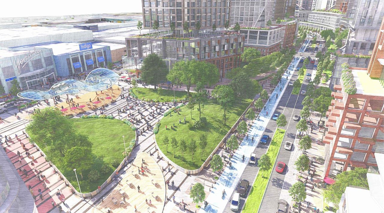 Rendering of Yorkdale Intensification community 6
