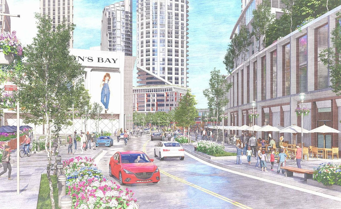 Rendering of Yorkdale Intensification community 7