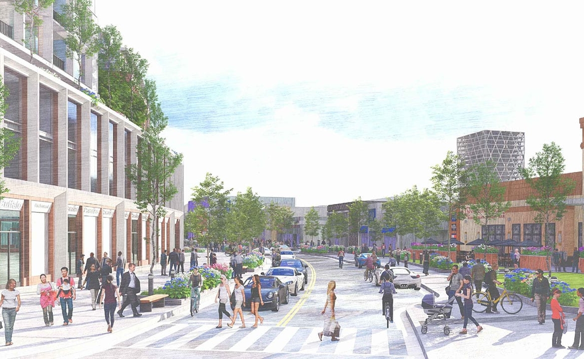 Rendering of Yorkdale Intensification community 8