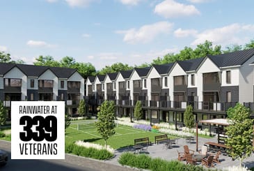 Rainwater Condos and Towns in Barrie by Sean Homes