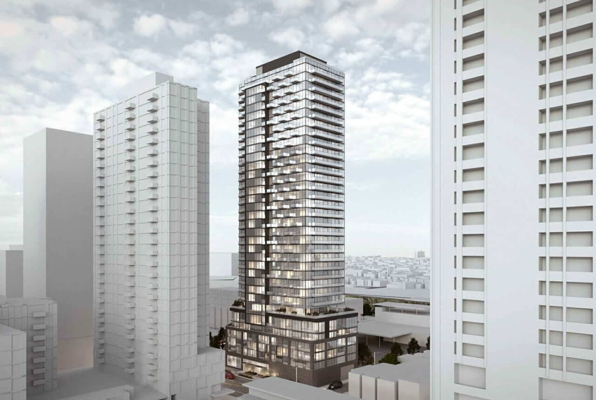 111 River St Condos exterior aerial