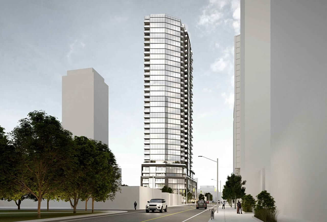 111 River St Condos exterior street view